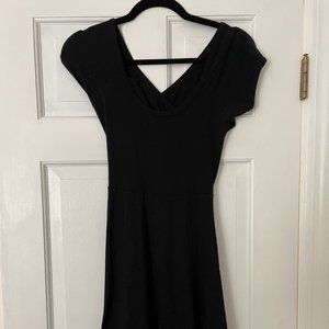 Brandy Melville black back cutout dress